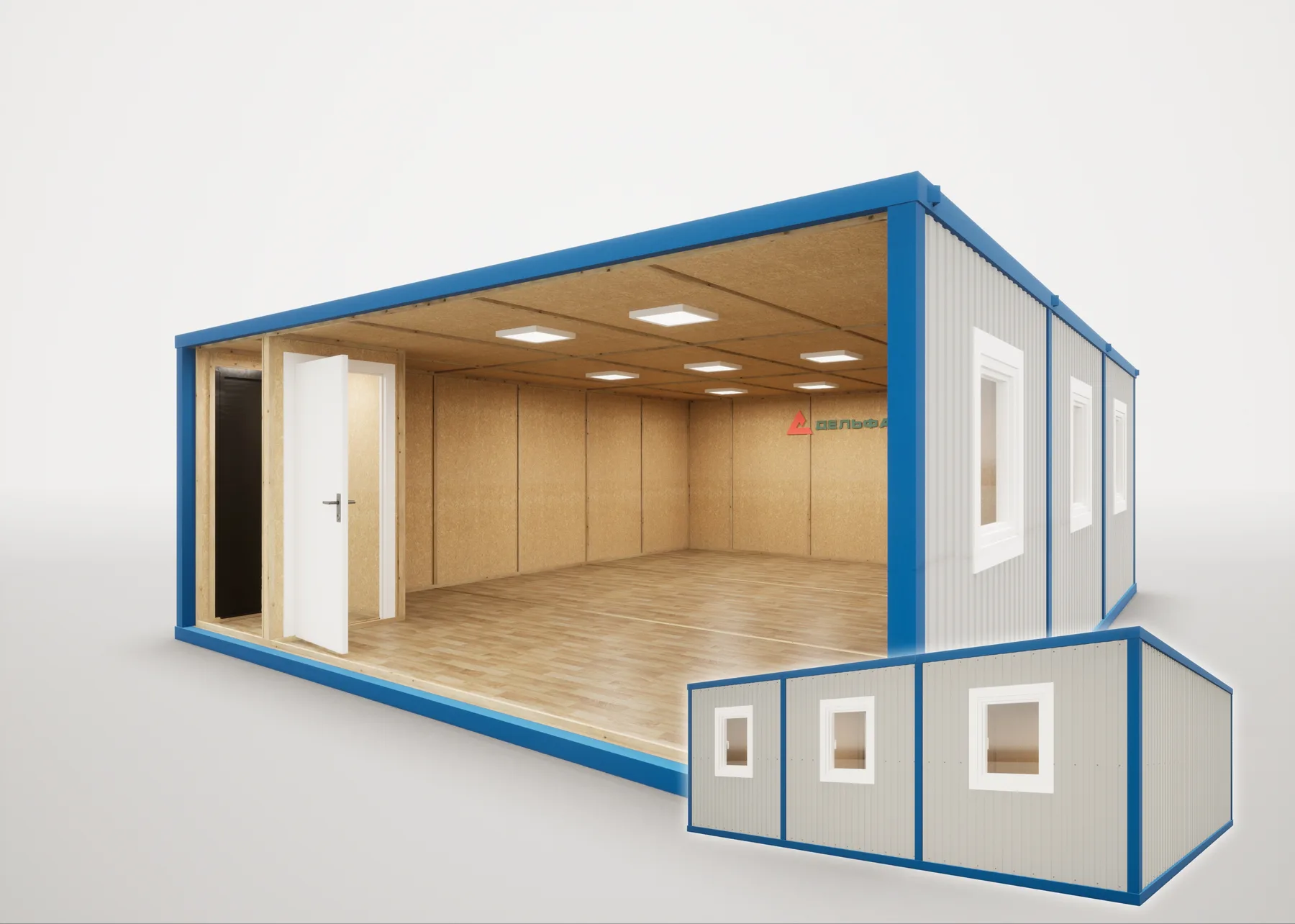 Модульный штаб строительства 613-31 ДВП