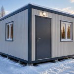 Утепленная бытовка для зимы: особенности конструкции и выбора